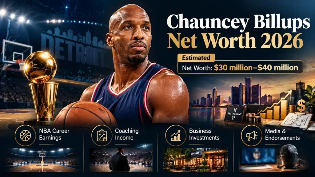 Chauncey Billups Net Worth | NBA Champion’s Fortune, Career Earnings & Wealth Journey 2026