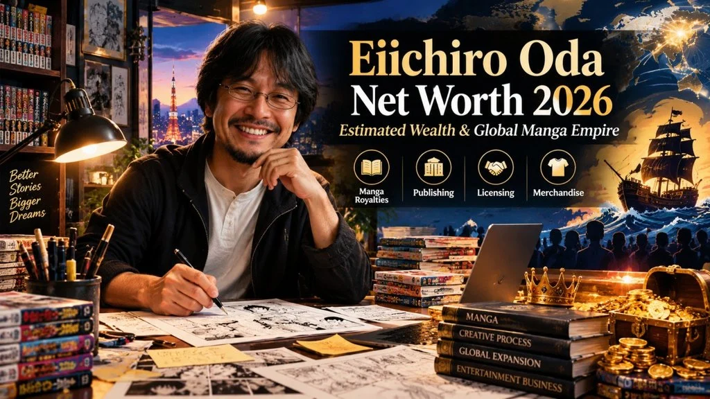 Eiichiro Oda Net Worth | The One Piece Fortune Behind a Global Manga Empire 2026