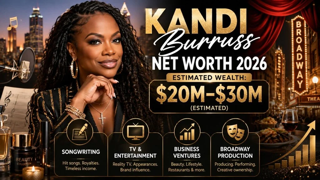 Kandi Burruss Net Worth | From Xscape Star to a Multi-Million Dollar Empire 2026