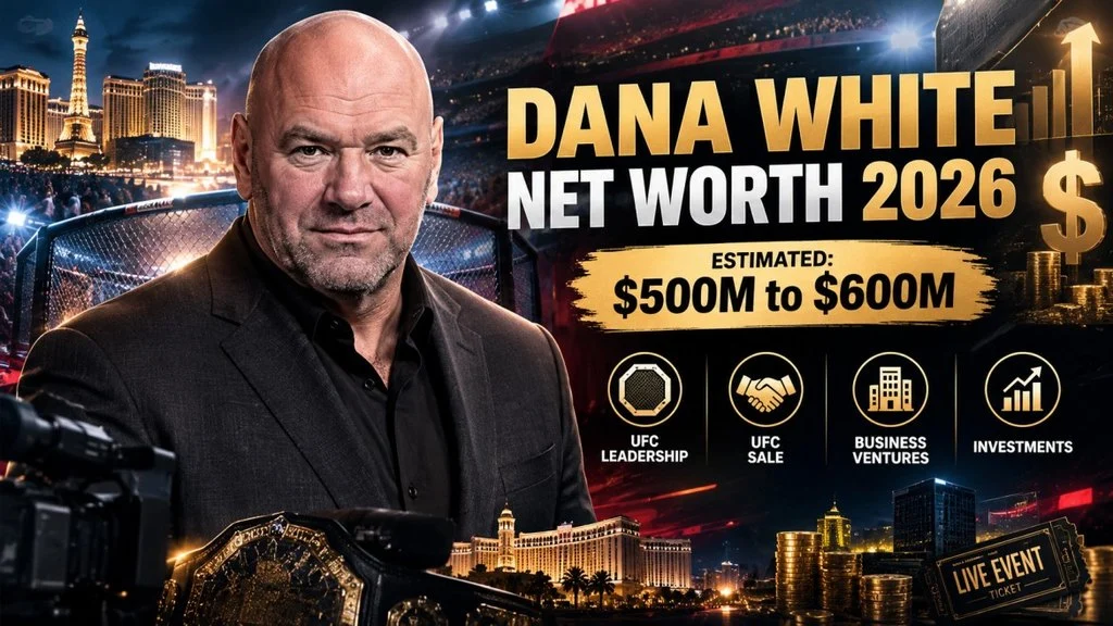 Dana White Net Worth | Salary, Career Earnings & The Fortune Behind UFC 2026