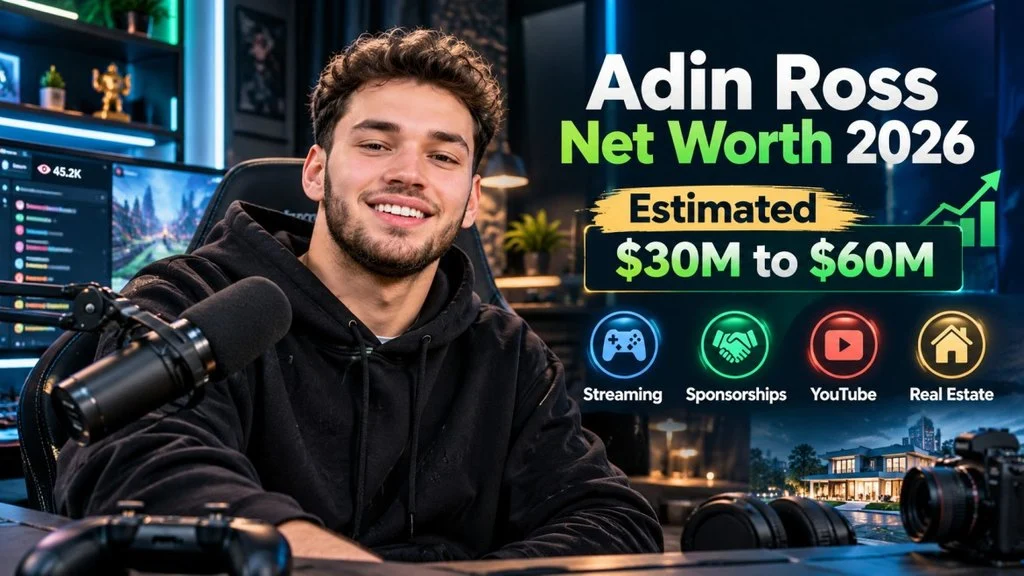 Adin Ross Net Worth, Career Earnings & Wealth Story | Inside His Digital Rise 2026