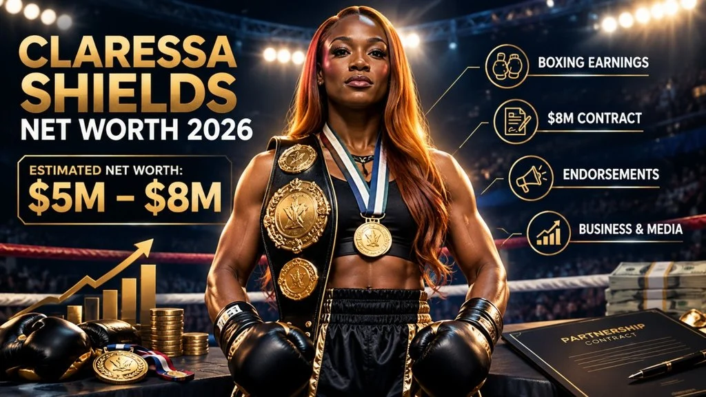 Claressa Shields Net Worth | Boxing Earnings & Financial Journey of a Champion 2026