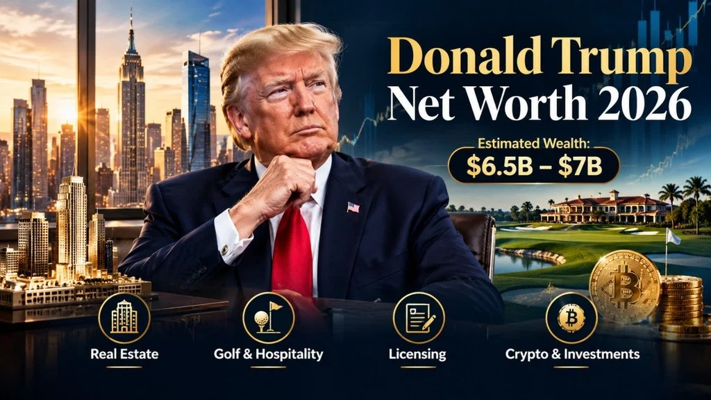 Donald Trump Net Worth, Salary & Assets | Inside His Political Fortune in 2026