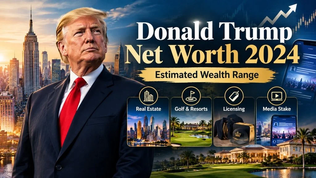 Donald Trump Net Worth 2024 | The Fortune, Empire and Money Story Behind His Wealth 2026