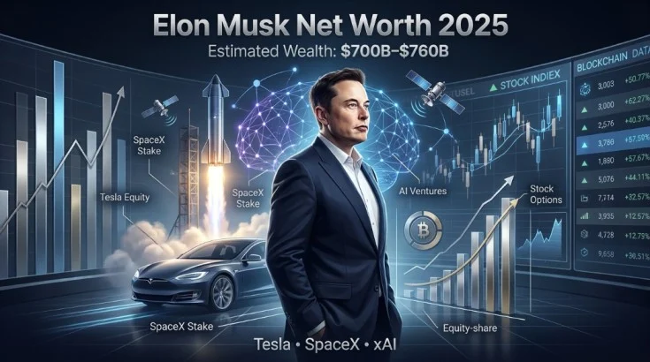 Elon Musk Net Worth 2025 | The Billion-Dollar Journey Behind His 2026 Fortune