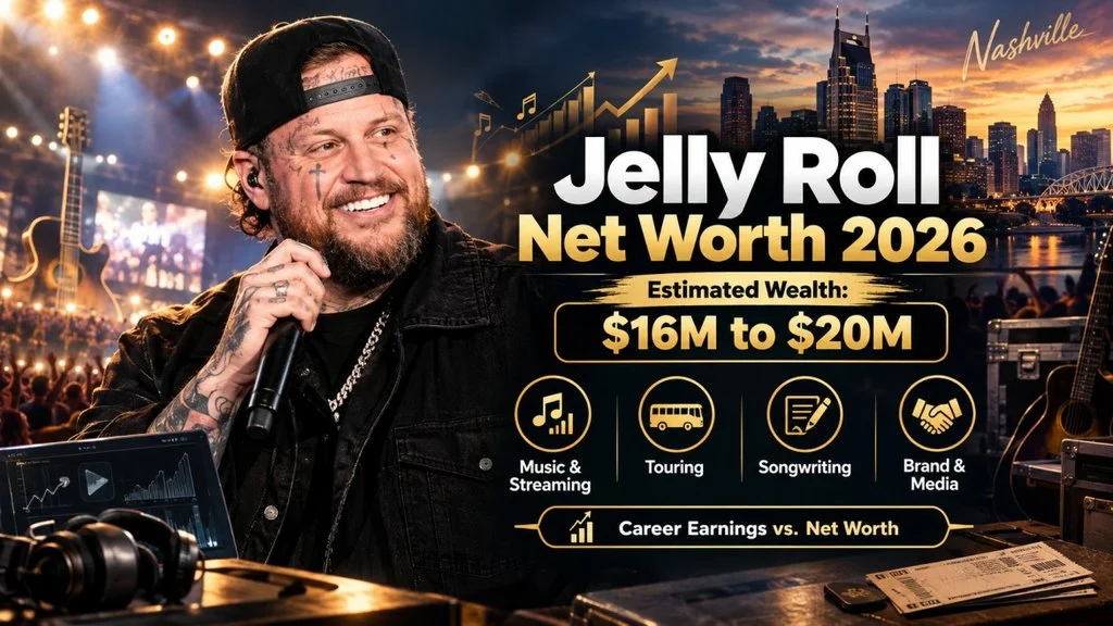 Jelly Roll Net Worth | The Incredible Rise Behind His Millions 2026