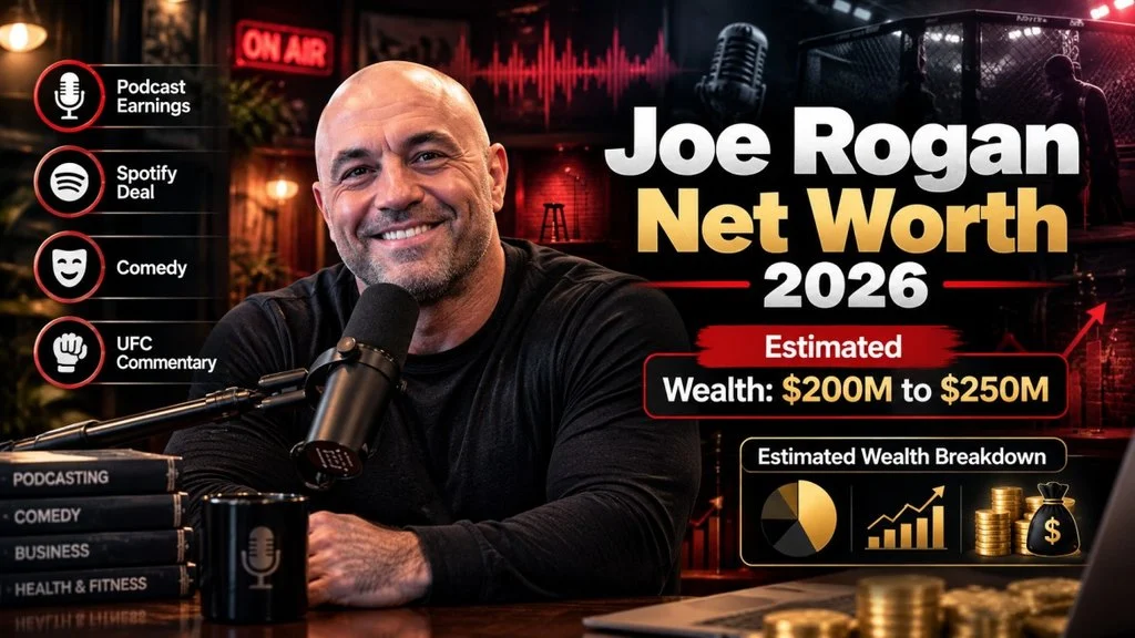 Joe Rogan Net Worth | From Podcast Powerhouse to a Media Empire Built on Influence in 2026