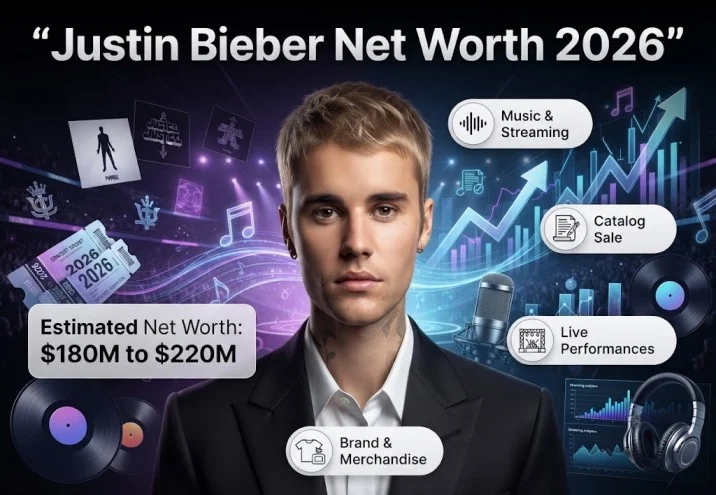 Justin Bieber Net Worth | How the Pop Superstar Built His Fortune in 2026