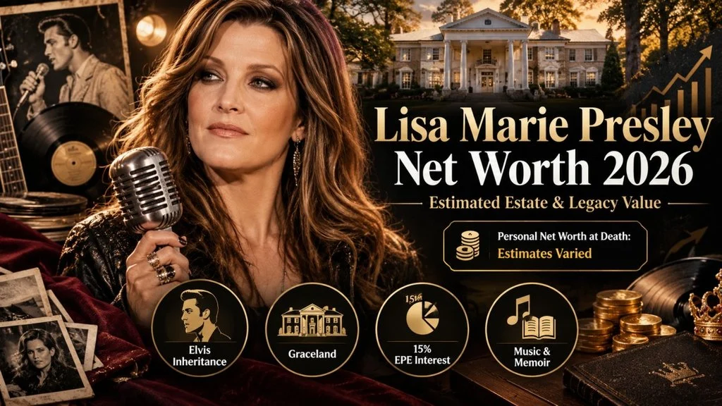 Lisa Marie Presley Net Worth | The Legacy, Fortune and Fame Behind Her Story 2026