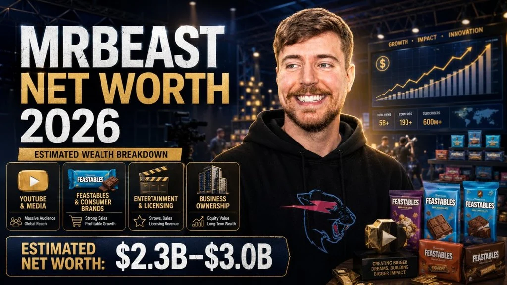 Mr Beast Net Worth | Inside the Billion-Dollar Creator Empire and Rise to Global Fame 2026