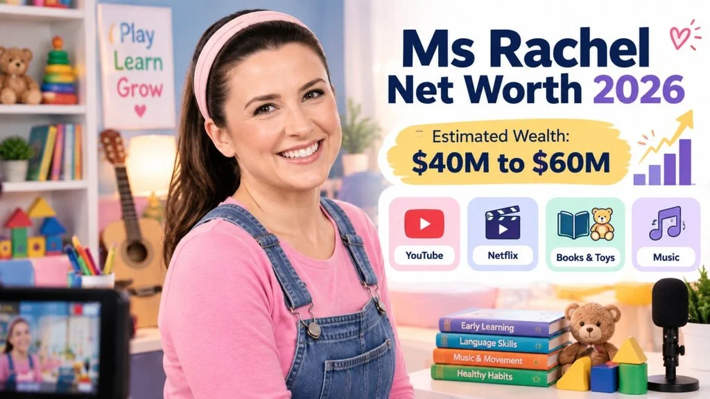 Ms Rachel Net Worth | How the YouTube Educator Built a Kids Media Empire in 2026