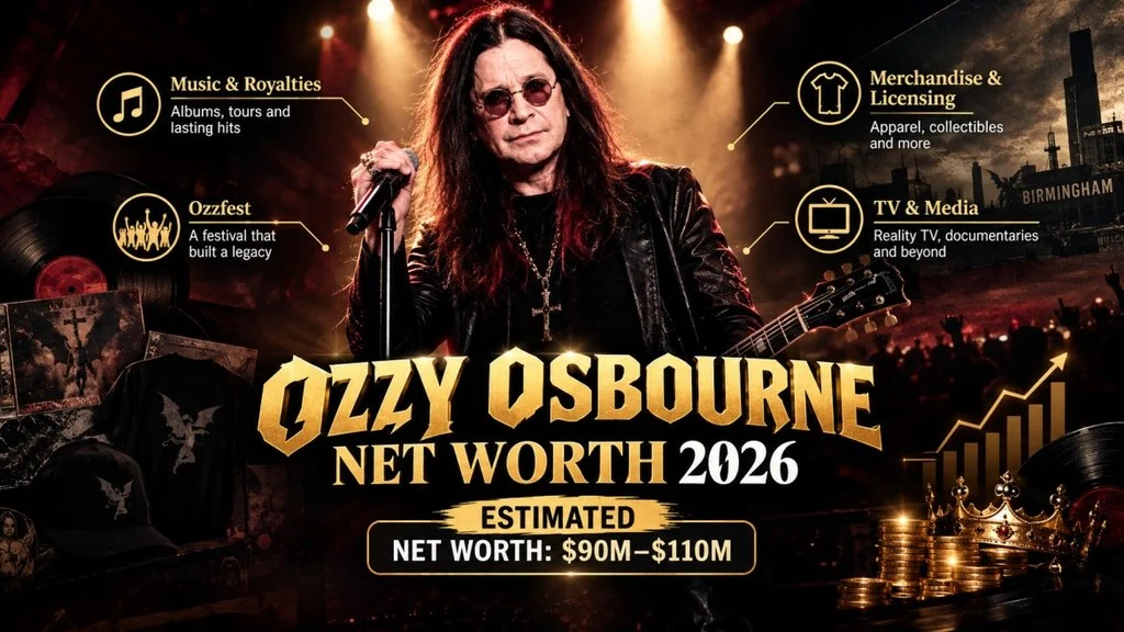 Ozzy Osbourne Net Worth | Career Earnings & the Fortune Behind a Rock Legacy 2026