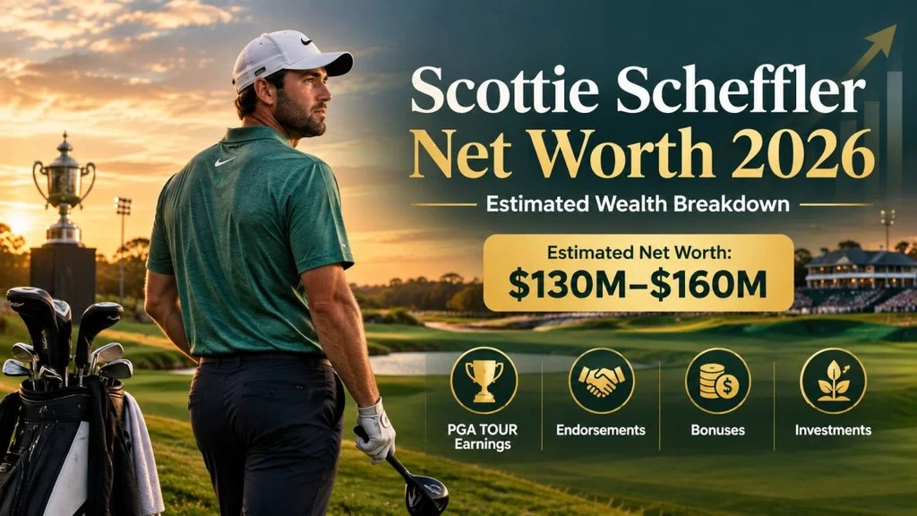 Scottie Scheffler Net Worth | Sponsorships & Journey to Golf Stardom and Wealth 2026