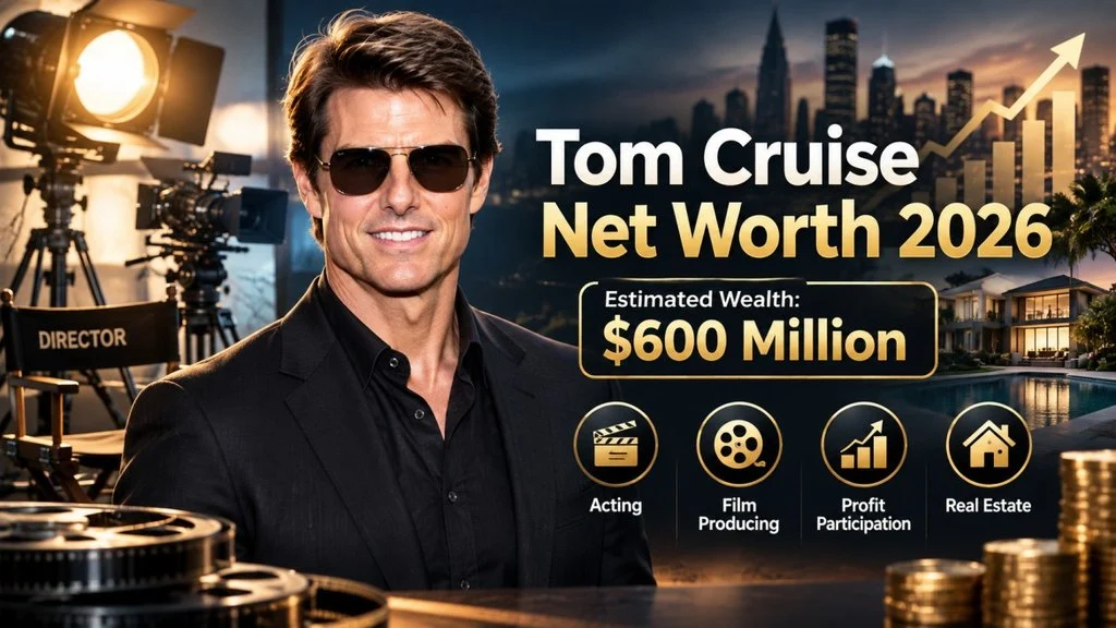 Tom Cruise Net Worth, Salary & Wealth Breakdown | From Movie Stardom to a Lasting Hollywood Legacy in 2026