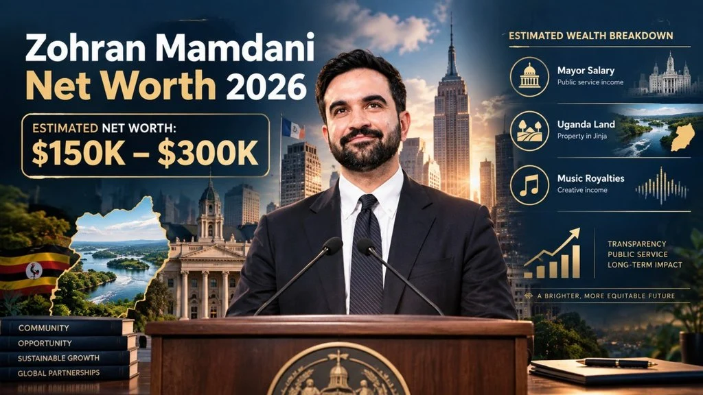 Zohran Mamdani Net Worth | Inside His Assets, Earnings & Financial Journey in 2026