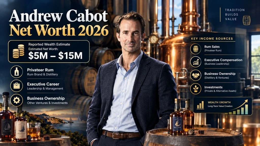 Andrew Cabot Net Worth 2026 | Inside His Business Success, Hidden Wealth, and the Fortune Behind His Private Empire