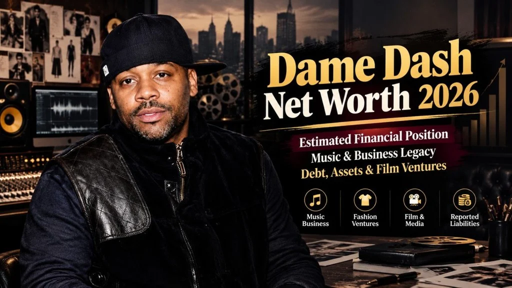 Dame Dash Net Worth 2026 | From Hip-Hop Mogul to Business Empire, The Untold Story Behind His Rise and Financial Struggles